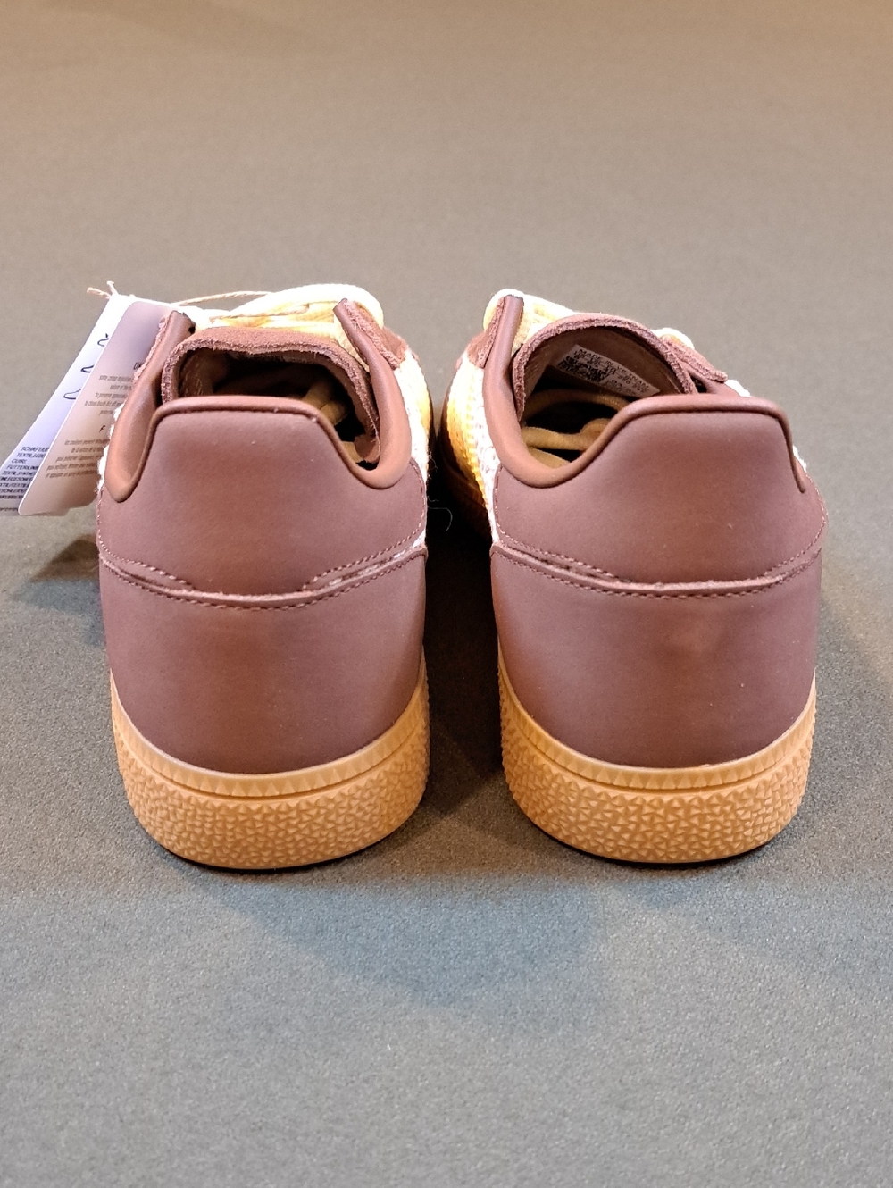 Adidas Handball Spezial - Color: Brown/Orange/Gum - Size: Women 8 - Picture 6 of 11
